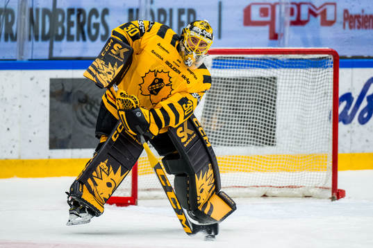 Skellefteås målvakt Gustaf Lindvall