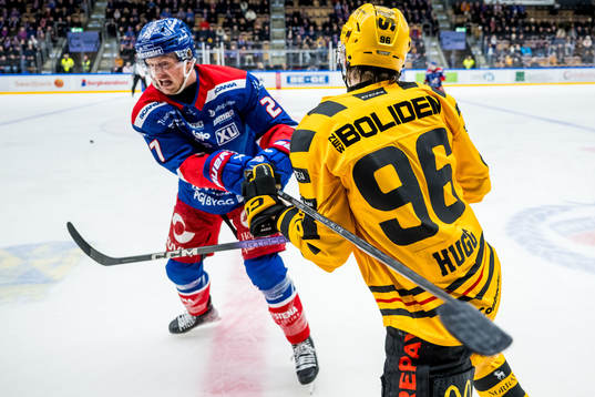 Oskarshamns Austin Wagner och Skellefteås Rickard Hugg