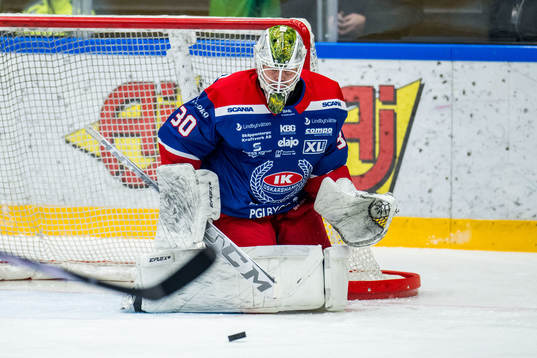 Oskarshamns målvakt Niklas Lundström