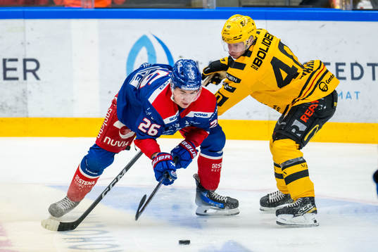 Oskarshamns Lukas Pilö och Skellefteås Anton Heikkinen
