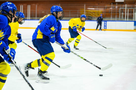 Ebba Hedqvist of Sweden at a practice session