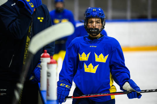 Emma Rehn of Sweden at a practice session