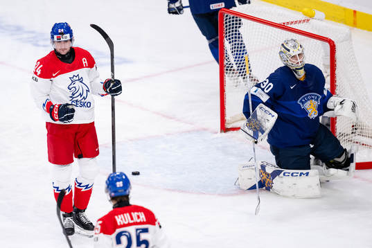 Matyas Sapovaliv and Jiri Kulich of Czech Republic