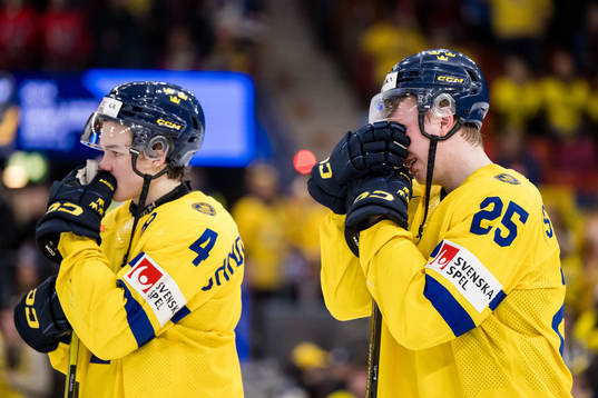 Axel Sandin-Pellikka and Otto Stenberg of Sweden look