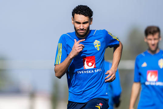 Joakim Persson of the Swedish men's football national team