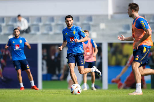 Joakim Persson of the Swedish men's football national team