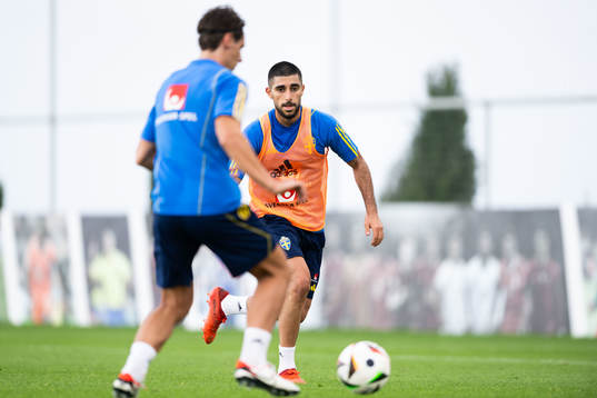 Rami Al Hajj of the Swedish men's football national team at