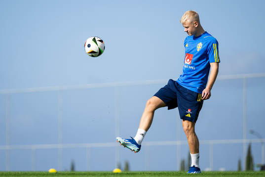 Otto Rosengren of the Swedish men's football national team