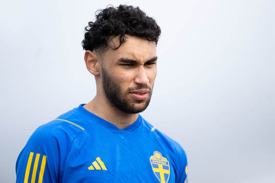 Joakim Persson of the Swedish men's football national team