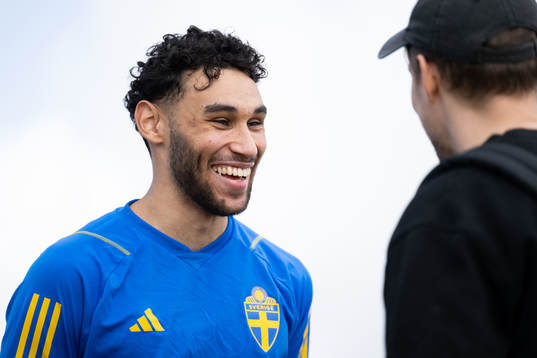 Joakim Persson of the Swedish men's football national team
