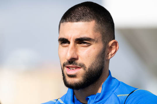 Rami Al Hajj of the Swedish men's football national team in
