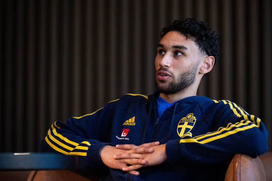 Joakim Persson of the Swedish men's football national team