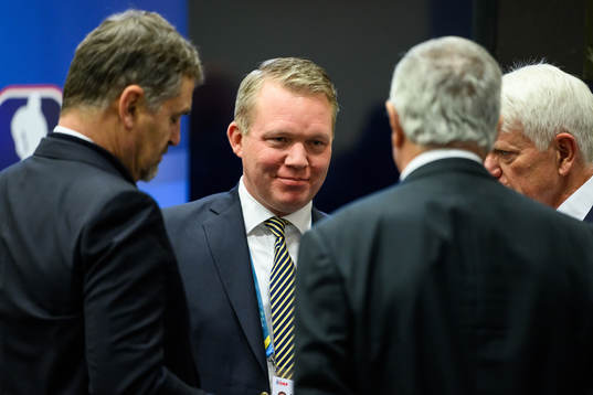 Anders Larsson, President of the Swedish Ice Hockey