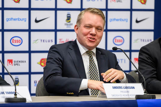 Anders Larsson, President at the Swedish Ice Hockey