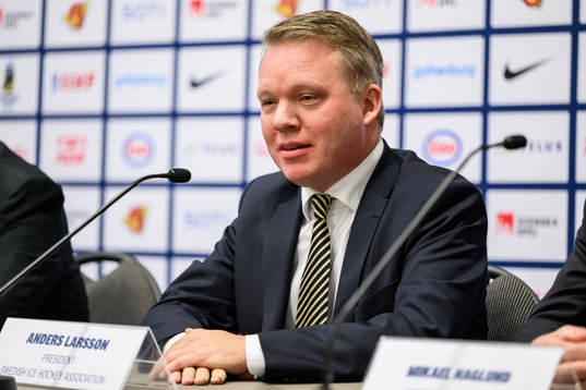 Anders Larsson, President at the Swedish Ice Hockey