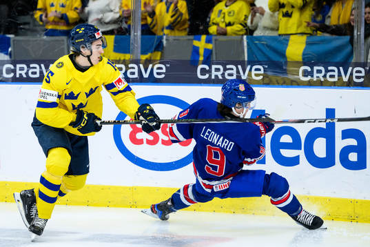 David Edstrom of Sweden and Ryan Leonard of USA