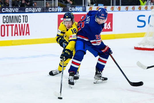 Filip Bystedt of Sweden and Seamus Casey of USA