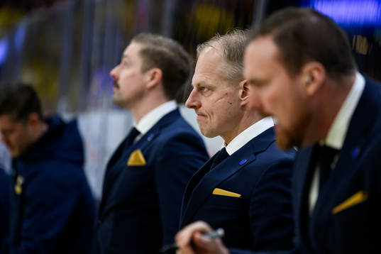 Head coach Magnus Hävelid of Sweden