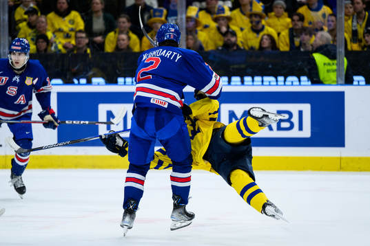 Rutger McGroarty of USA and Felix Unger Sörum of Sweden