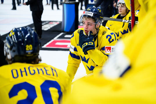 Oskar Pettersson of Sweden looks dejected