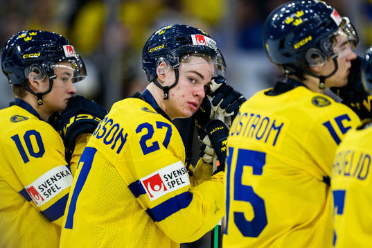 Oskar Pettersson of Sweden looks dejected