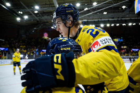 Liam Öhgren of Sweden looks dejected