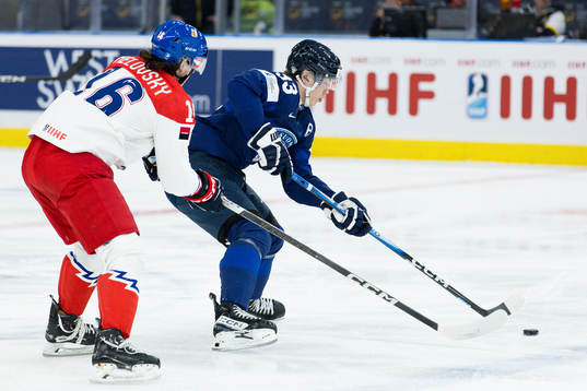 Matyas Melovsky of Czech Republic and Jani Nyman of Finland