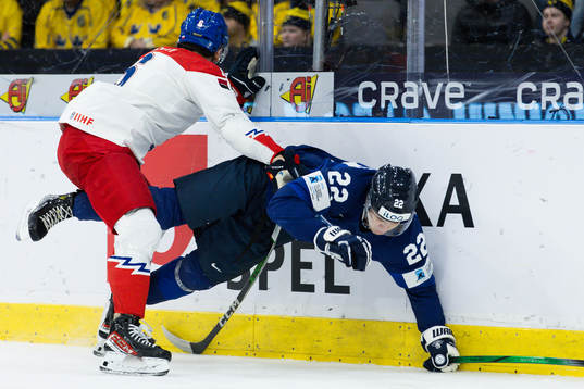 Ales Cech of Czech Republic and Kasper Halttunen of Finland