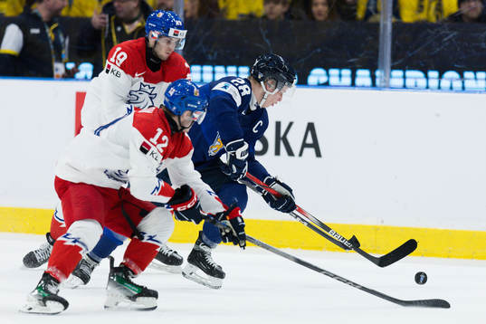 Dominik Rymon and Ondrej Becher of Czech Republic and Jere