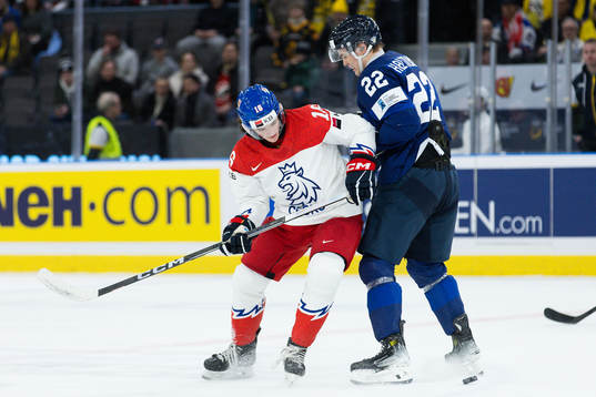 Matyas Melovsky of Czech Republic and Kasper Halttunen of