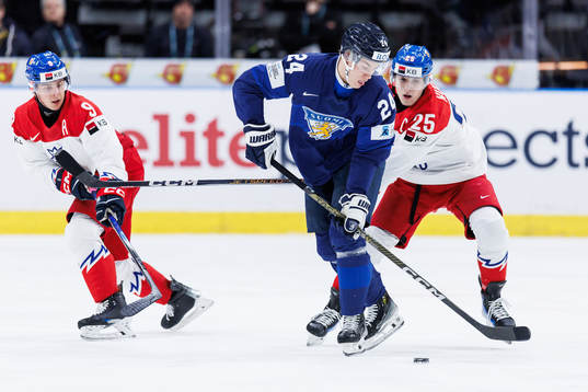 Tomas Hamara of Czech Republic, Max Koskipirtti and
