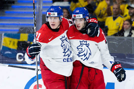 Ondrej Becher of Czech Republic celebrates