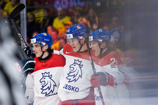 Jakub Stancl of Czech Republic celebrates