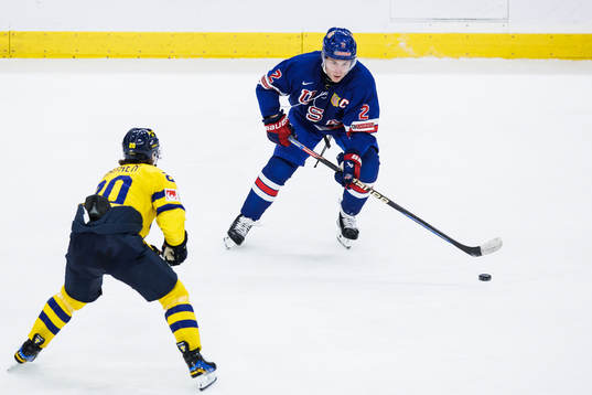 Liam Öhgren of Sweden and Rutger McGroarty of USA
