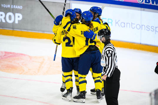 Ebba Hedqvist of Sweden celebrates