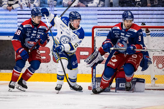 Oskarshamns Hugo Jonasson och Leksands Kalle Östman och