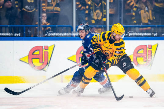 Växjös Victor Stjernborg och Skellefteås Oscar Lindberg