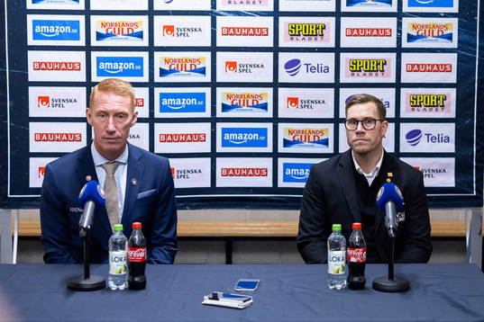 Växjös tränare Jörgen Jönsson och Skellefteås