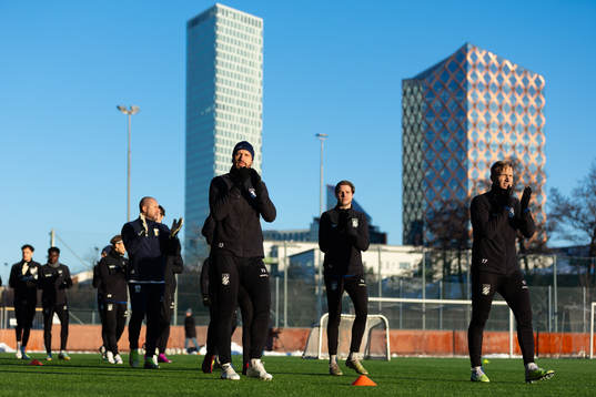IFK Göteborgs Gustav Svensson, Gustaf Norlin och Oscar