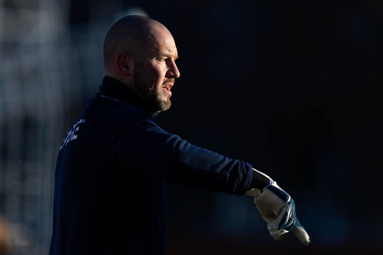 IFK Göteborgs målvaktstränare Lee Baxter