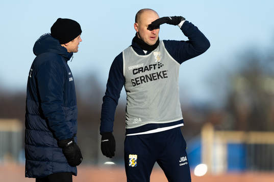 IFK Göteborgs team manager Hannes Stiller och tränare