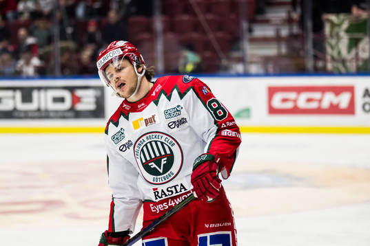 Frölundas Malte Strömwall deppar