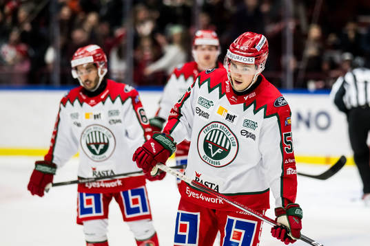 Frölundas Max Lindroth deppar