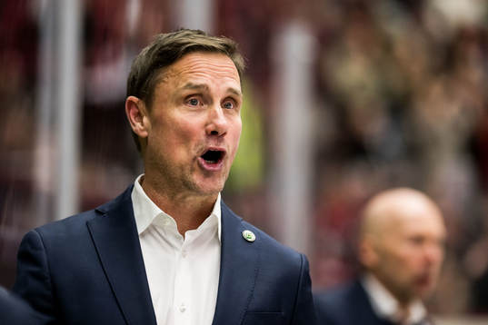 Frölundas tränare Roger Rönnberg