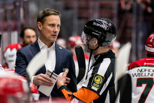 Frölundas tränare Roger Rönnberg