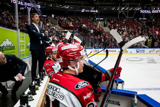 Frölundas tränare Roger Rönnberg