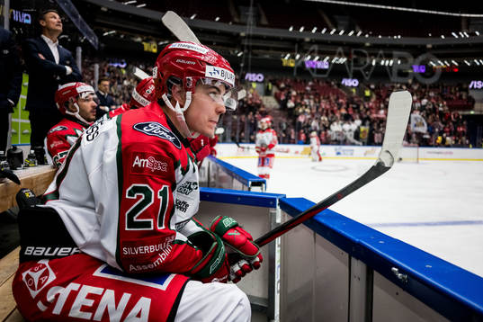 Frölundas Jere Innala deppar