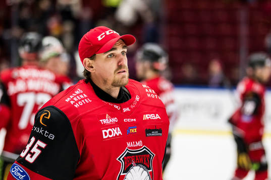 Malmö Redhawks målvakt Adam Werner