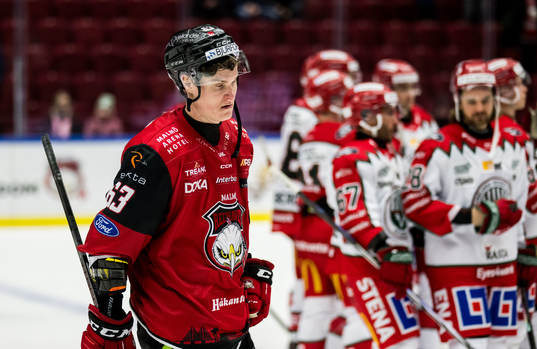 Malmö Redhawks Fredrik Händemark deppar