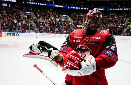 Malmö Redhawks målvakt Daniel Marmenlind